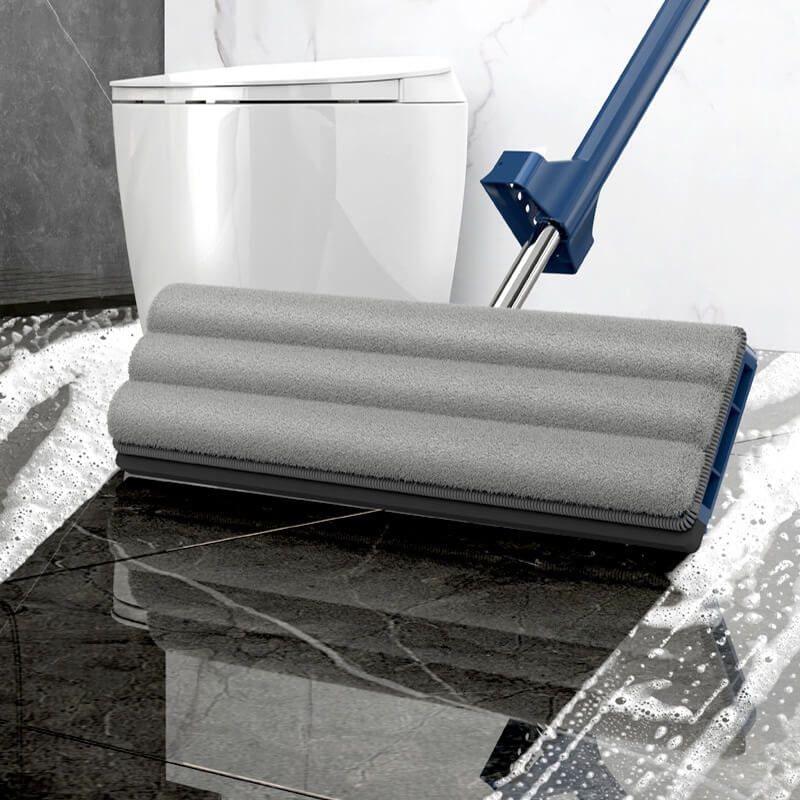 Microvezel vlakke mop pads zelfwringend knijp opvouwbare emmer zelfwringend