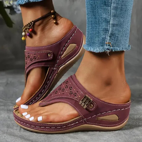 Mirabelle teensandalen met open neus voor dames