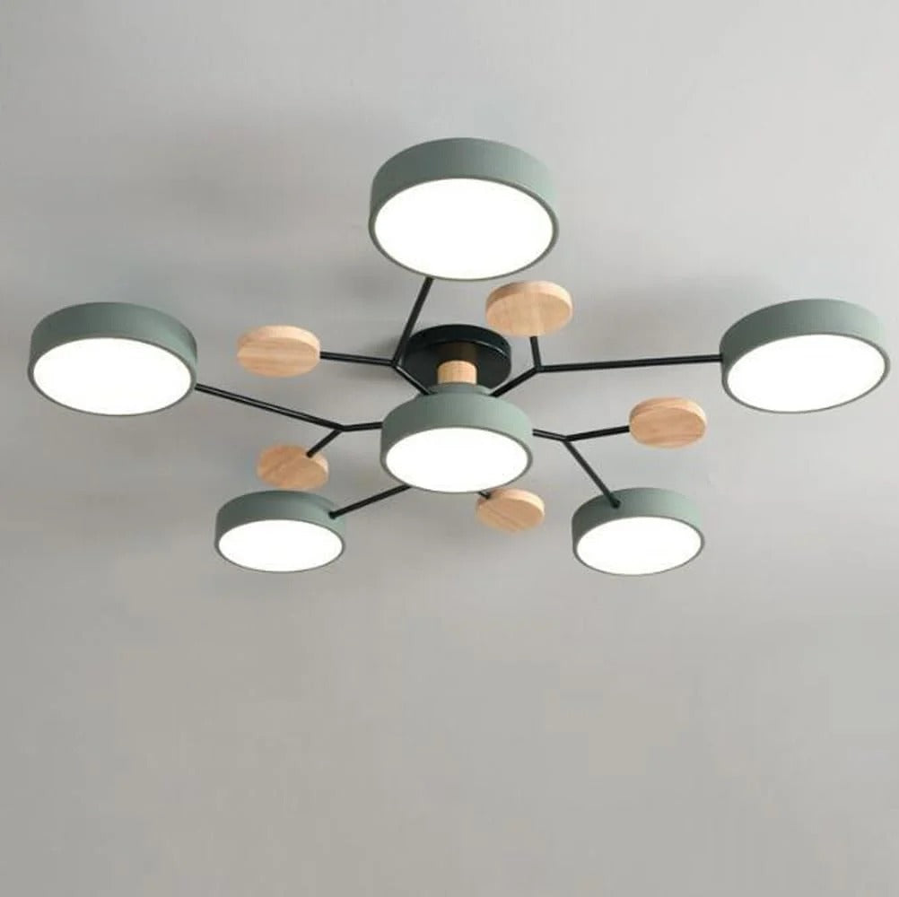 Moderne LED-kroonluchter voor de woonkamer
