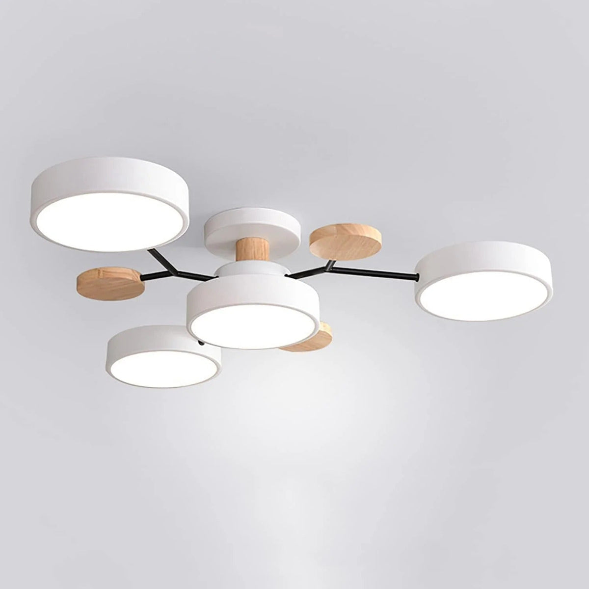 Moderne LED-kroonluchter voor de woonkamer