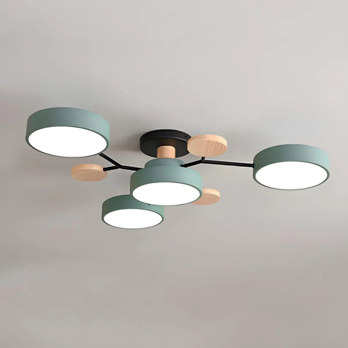 Moderne LED-kroonluchter voor de woonkamer