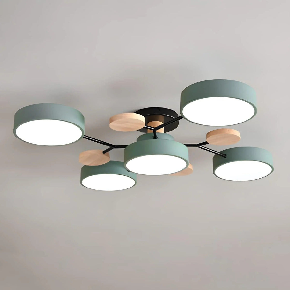 Moderne LED-kroonluchter voor de woonkamer