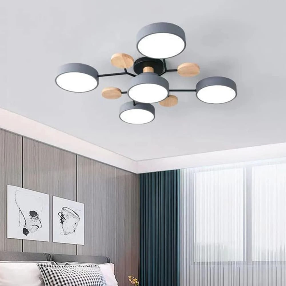 Moderne LED-kroonluchter voor de woonkamer