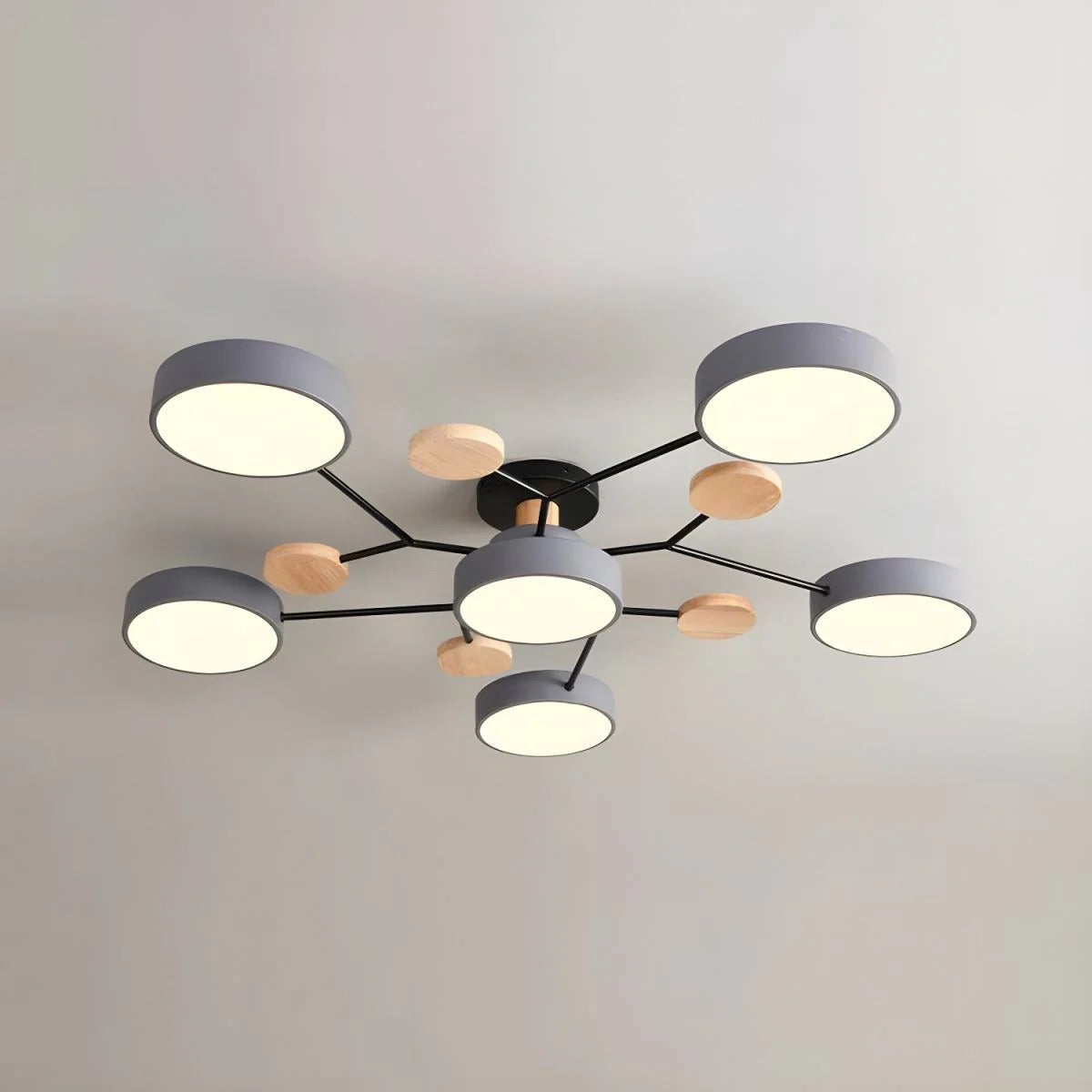 Moderne LED-kroonluchter voor de woonkamer