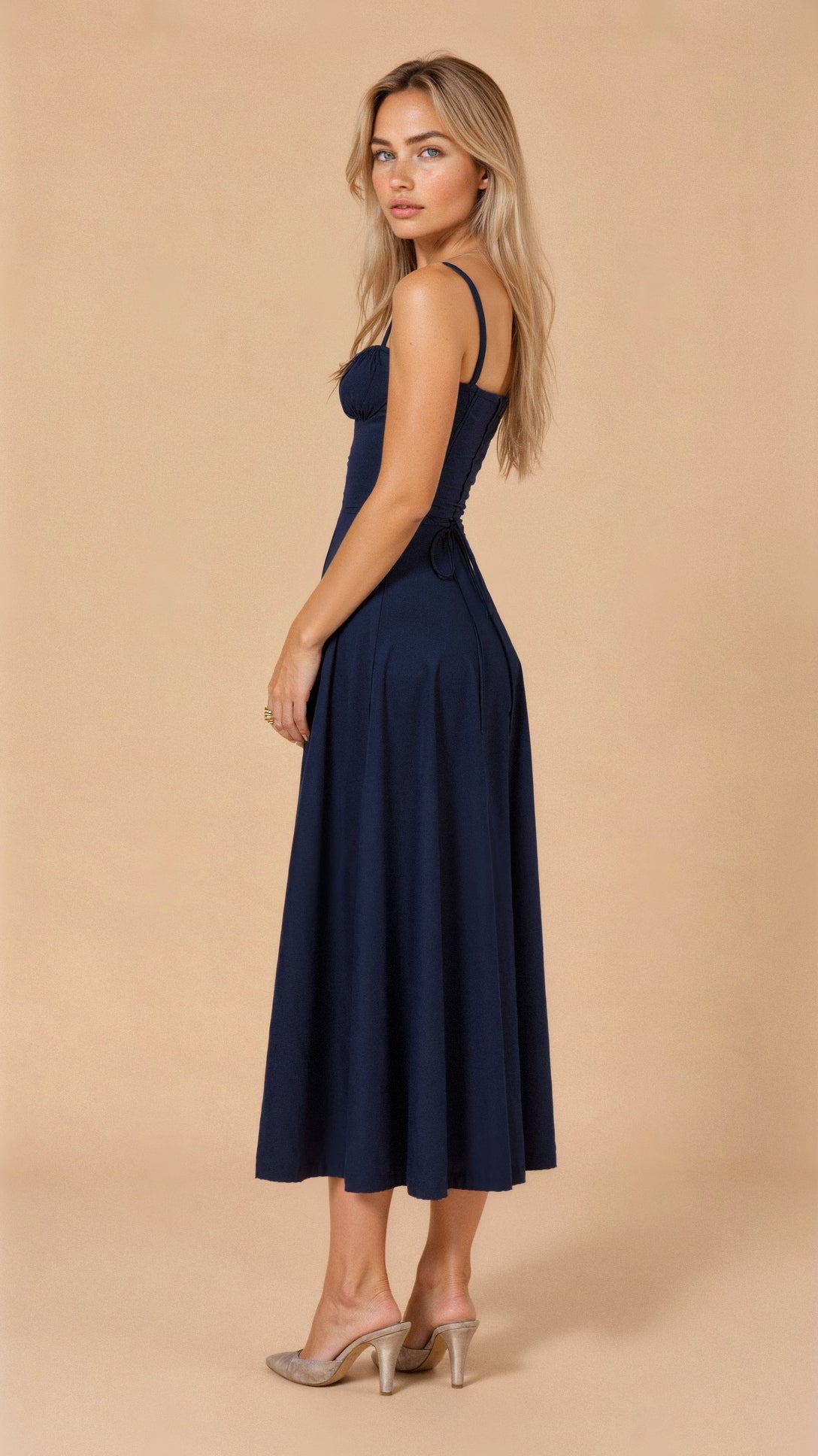 Elegante Taillejurk met Korseleffect