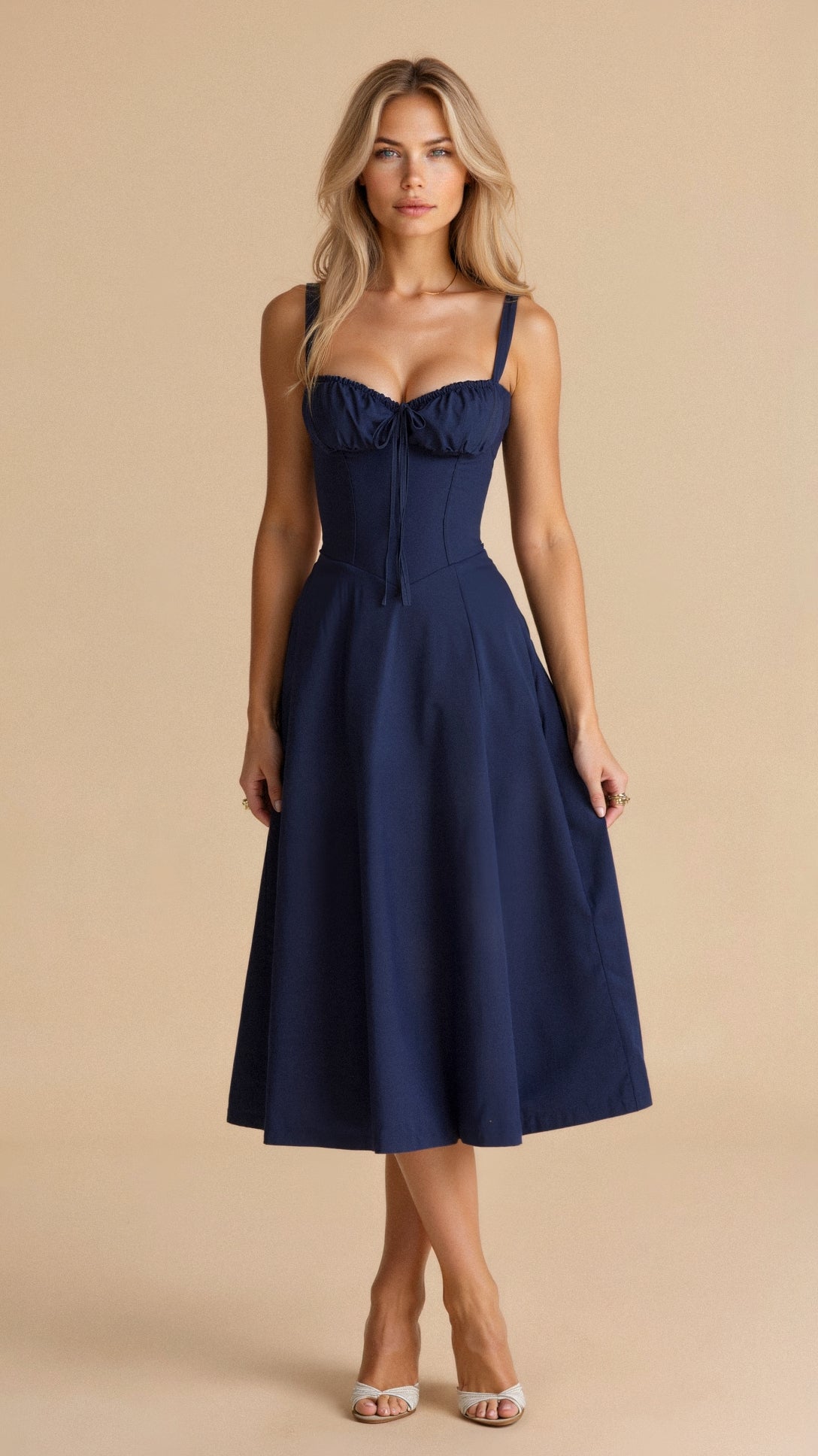 Elegante Taillejurk met Korseleffect