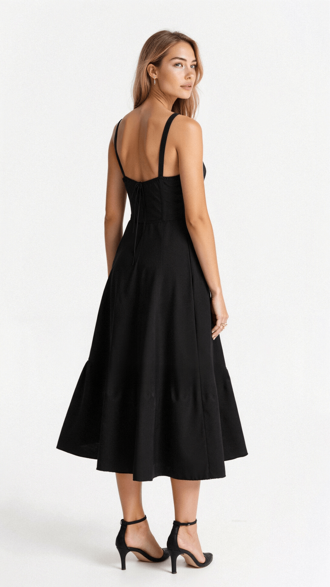 Elegante Taillejurk met Korseleffect
