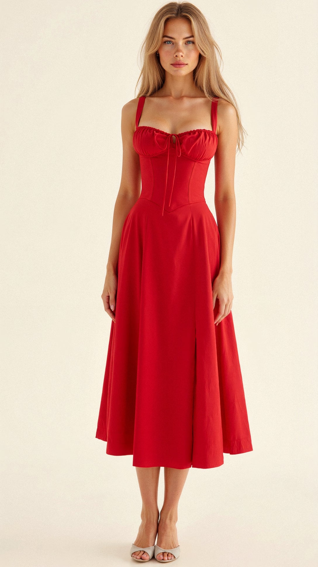 Elegante Taillejurk met Korseleffect