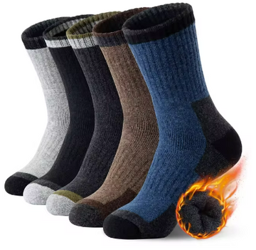 Warmte-isolerende Sokken voor Heren (Set van 5 Paar), Ideaal voor Koude Temperaturen – Nordfall