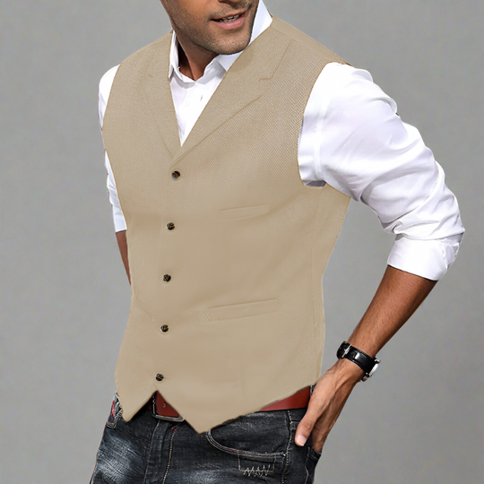Mouwloos vest voor heren