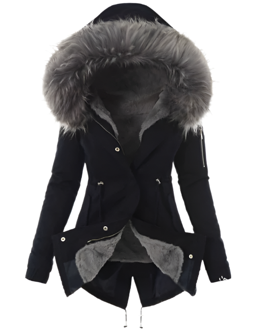 Stijlvolle Winterjas Met Bontkraag En Ultiem Comfort - Mila