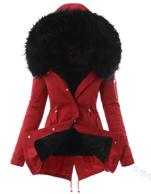 Stijlvolle Winterjas Met Bontkraag En Ultiem Comfort - Mila