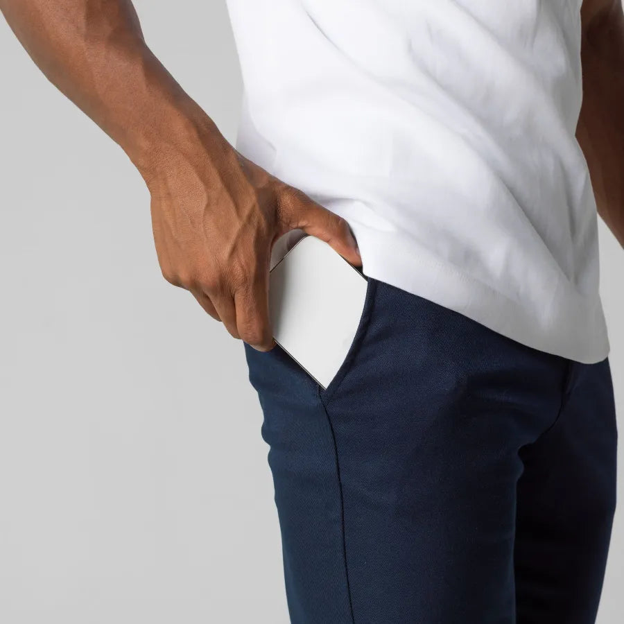 Chino met stretch voor heren
