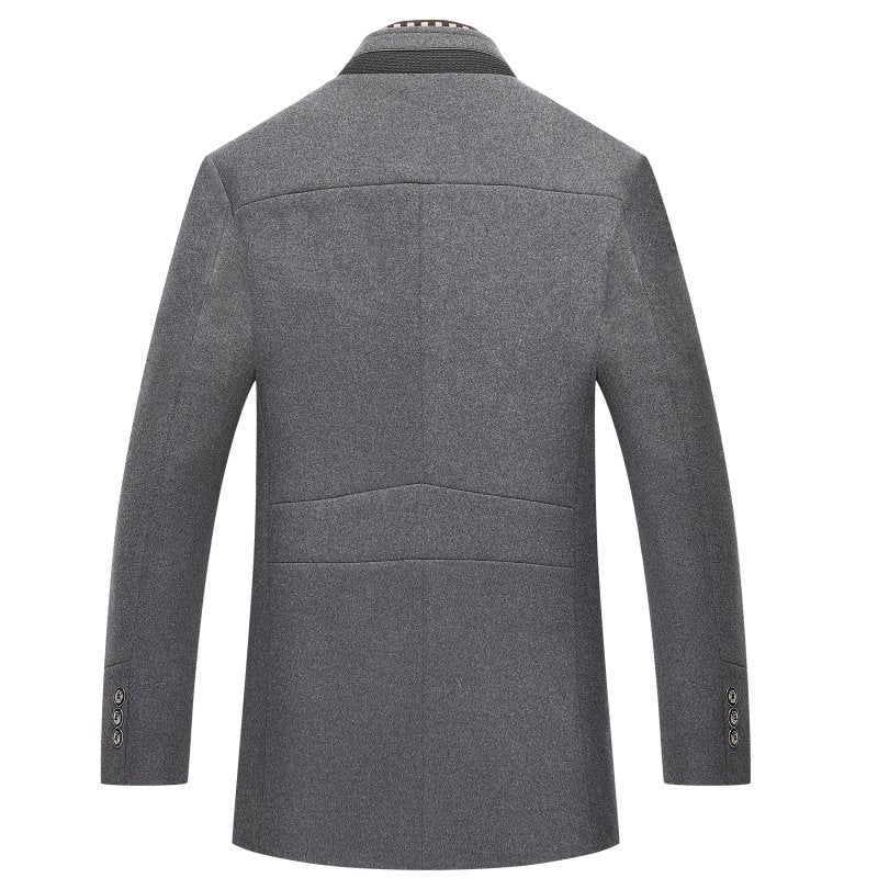 Klassieke Wollen Winterjas voor Heren - Walter