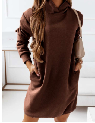 Oversized hoodiejurk voor dames