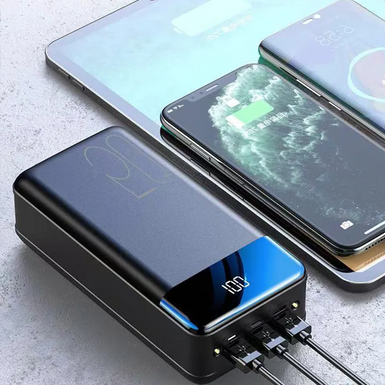 Voltaro Powerbank 50.000 mAh | Ultrasnel Opladen | Voor Laptop, Tablet en Smartphone | Compact en Extreem Krachtig