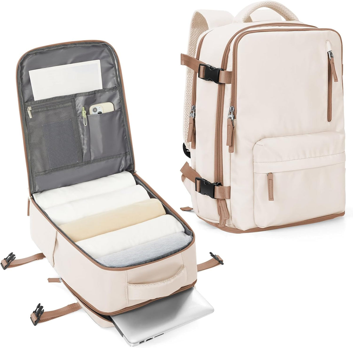 Laptoptas met Meerdere Vakken en Verstelbare Riem
