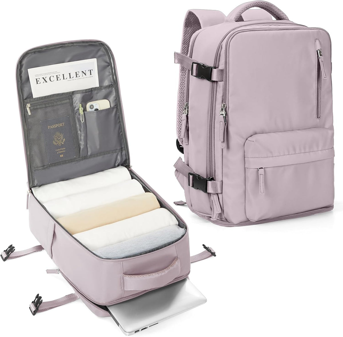 Laptoptas met Meerdere Vakken en Verstelbare Riem