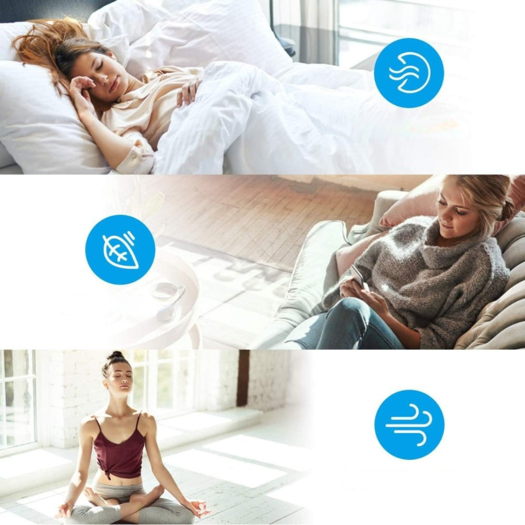 Mobiele Airconditioner met Afstandsbediening, Watertank van 6 Liter en Verdampingskoelpad