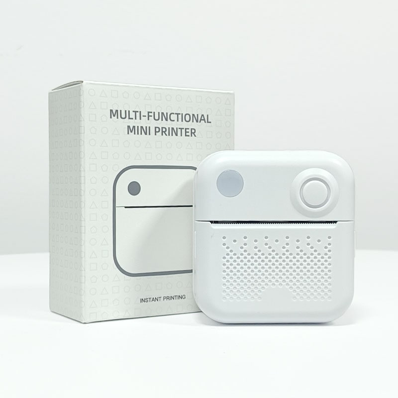 Draagbare thermische labelprinter met draadloze Bluetooth-verbinding voor direct printen met de hand