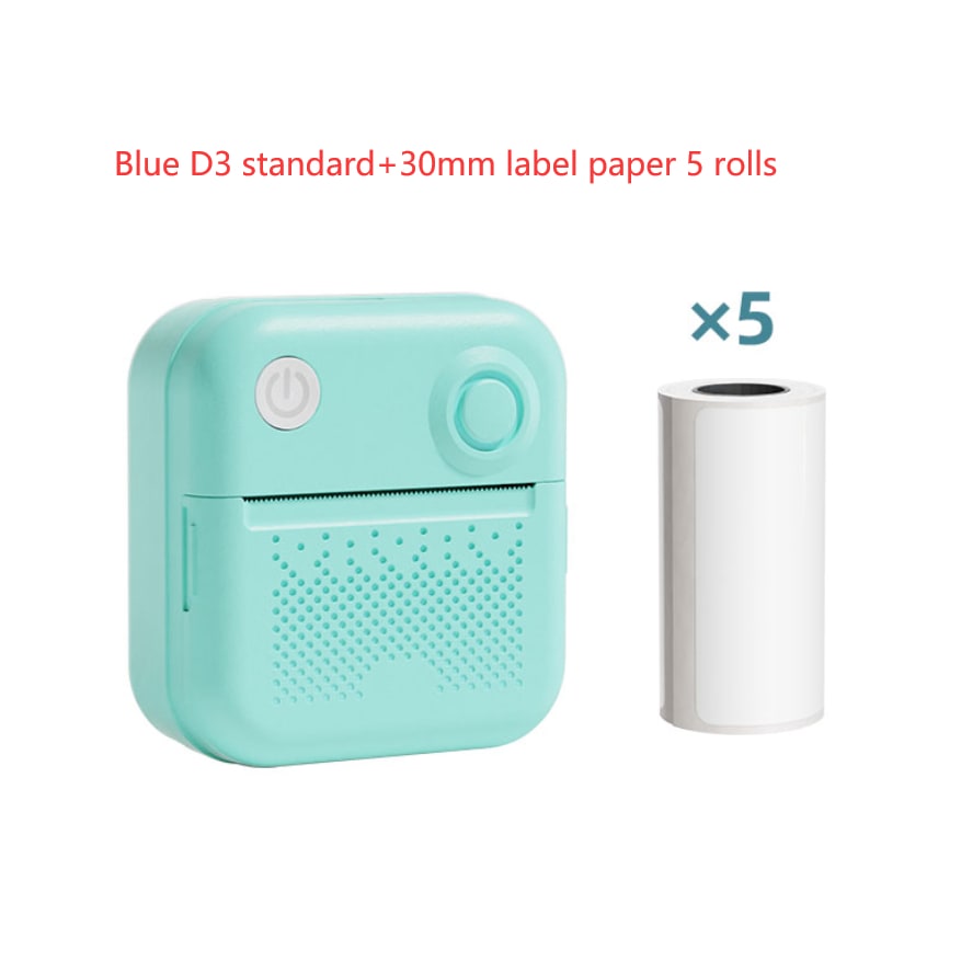 Draagbare thermische labelprinter met draadloze Bluetooth-verbinding voor direct printen met de hand