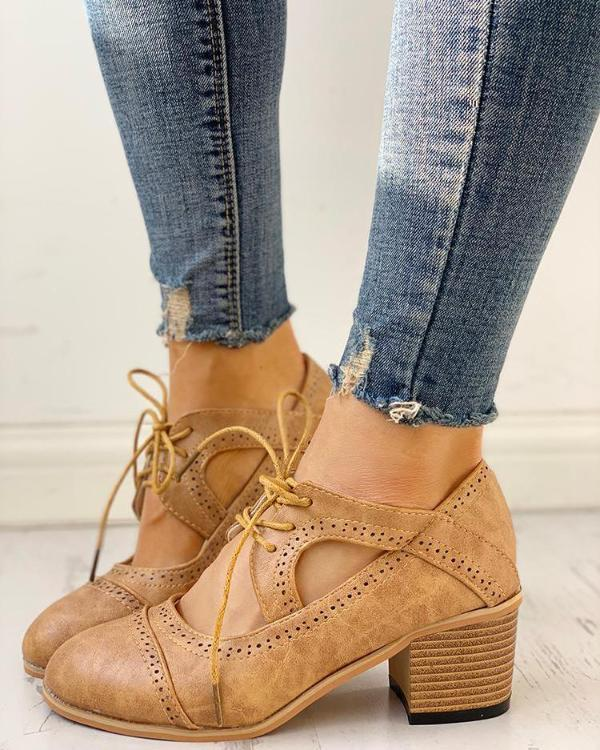 Brogue Hakken Dames