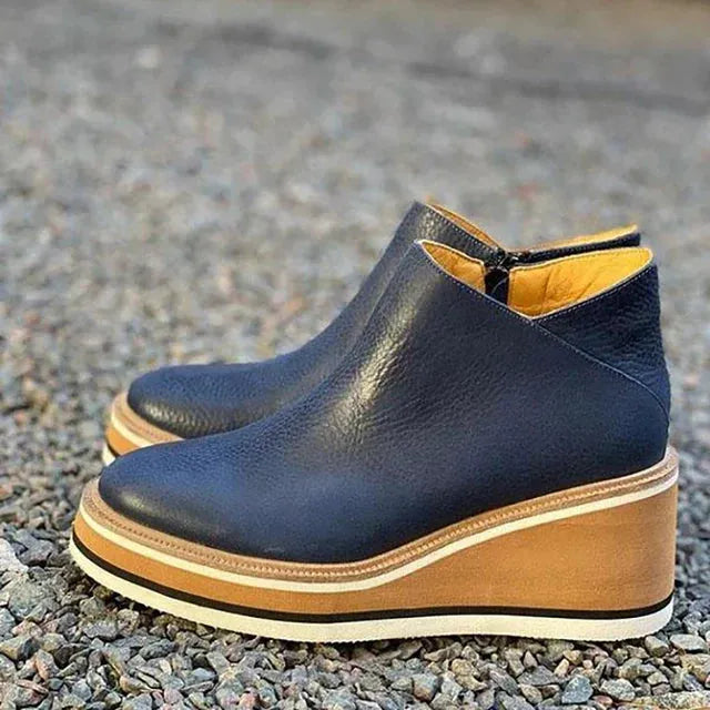 Riva Chelsea-instaplaarzen voor dames met plateauzool