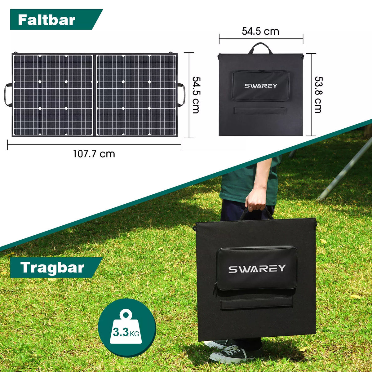 SWAREY S500 Pro – Draagbare Zonne-Energiegenerator voor Kamperen en Noodgevallen