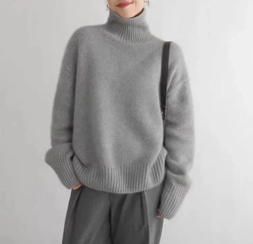 Luxe kasjmier coltrui Dames