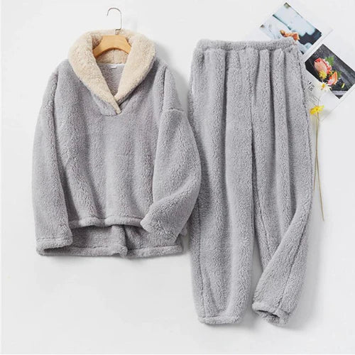 Fluffy Night Fleece - Pyjamaset voor dames