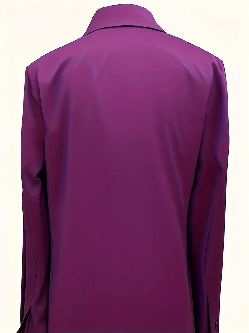 Satijnen blouse met v-hals voor dames