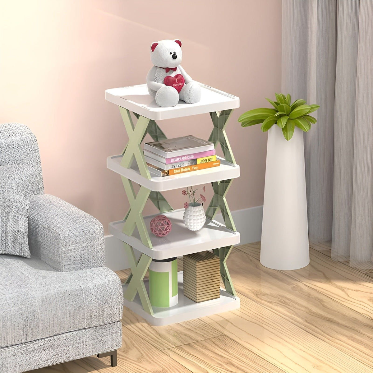 Multifunctionele Opvouwbare Schoenenrek - SpaceSaver