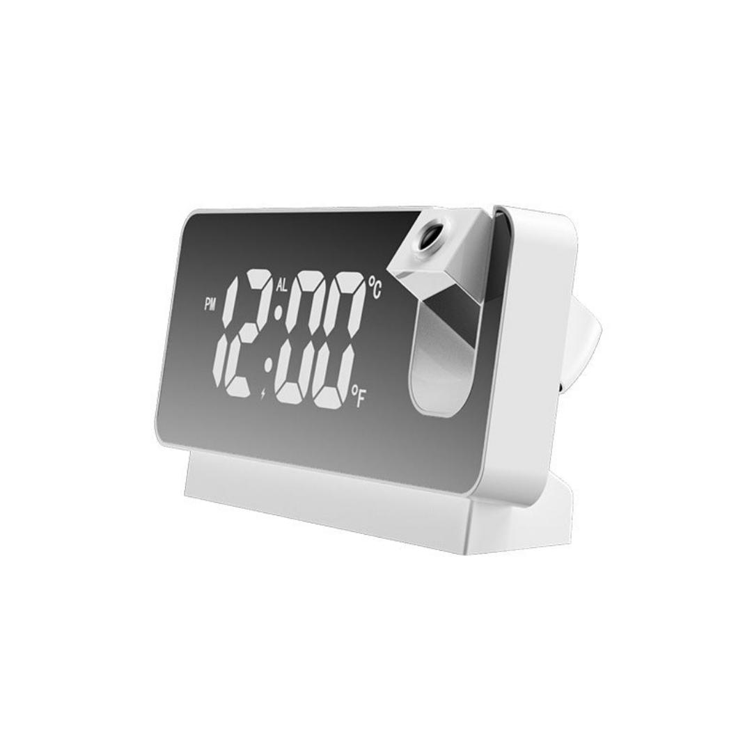 Digitale wekker met projectie en thermometer