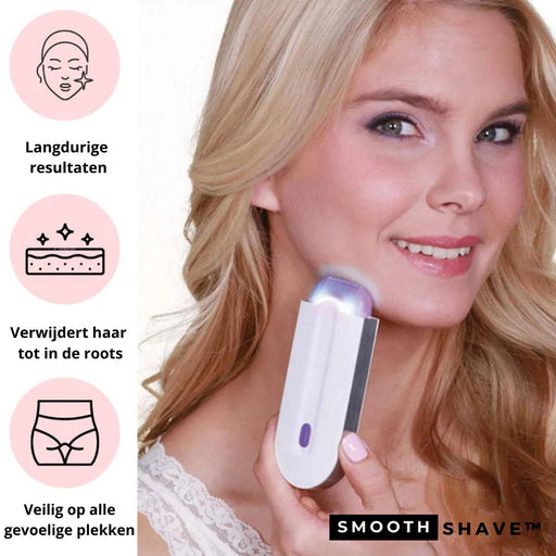 Ontharingssysteem met Infrarood Technologie - Pijnloos & Efficiënt - Verminder Scheerfrequentie | CleanComfort