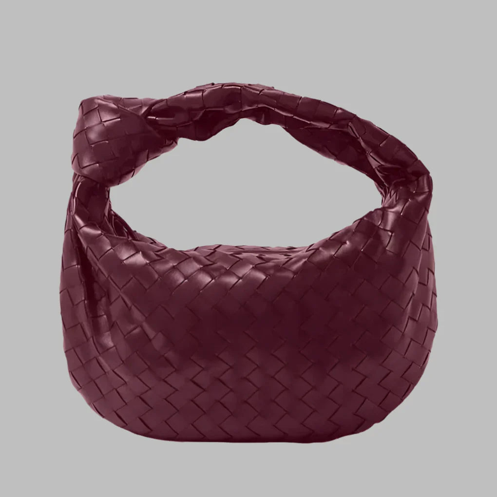 Middelgrote tas van PU-kunstleer met schouderband voor dames