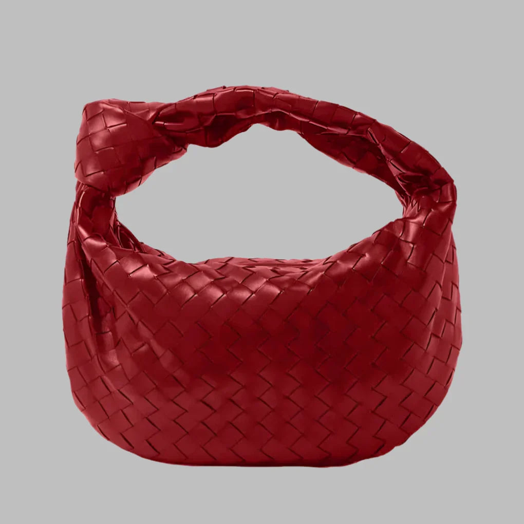 Middelgrote tas van PU-kunstleer met schouderband voor dames