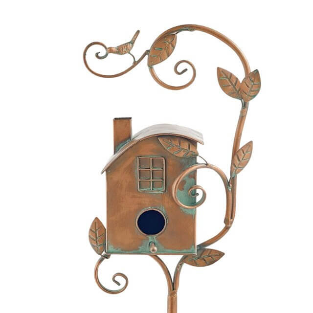 Metalen Vogelhuisje voor de Tuin | Uniek Decoratiestuk | Duurzaam Metaal