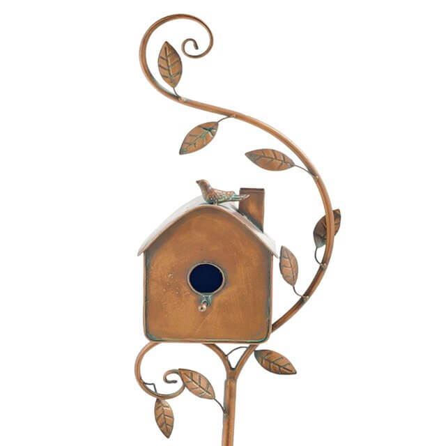 Metalen Vogelhuisje voor de Tuin | Uniek Decoratiestuk | Duurzaam Metaal