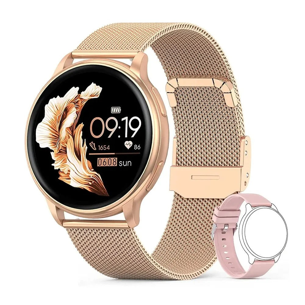 Smartwatch voor Dames - Bluetooth | Hartslagmeting | Elegant