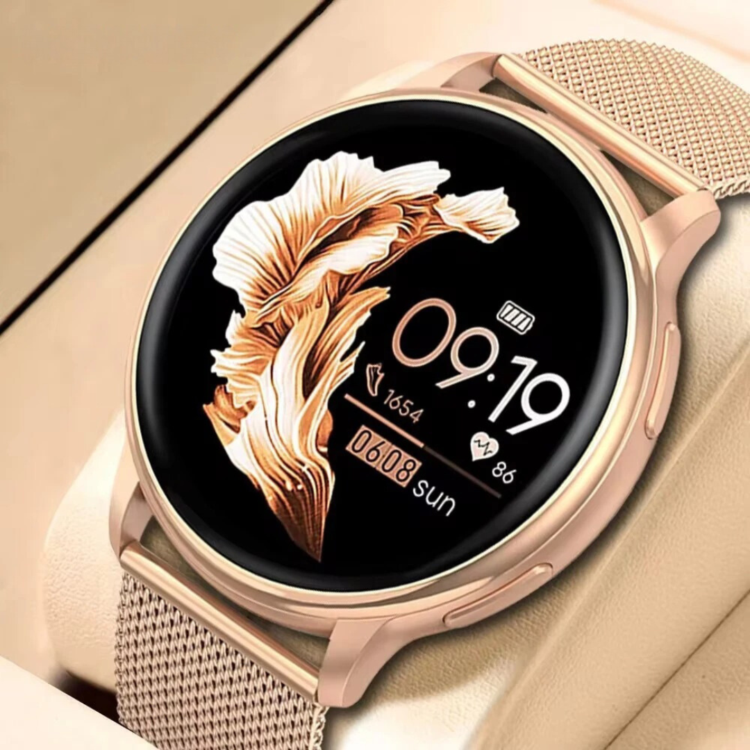 Smartwatch voor Dames - Bluetooth | Hartslagmeting | Elegant