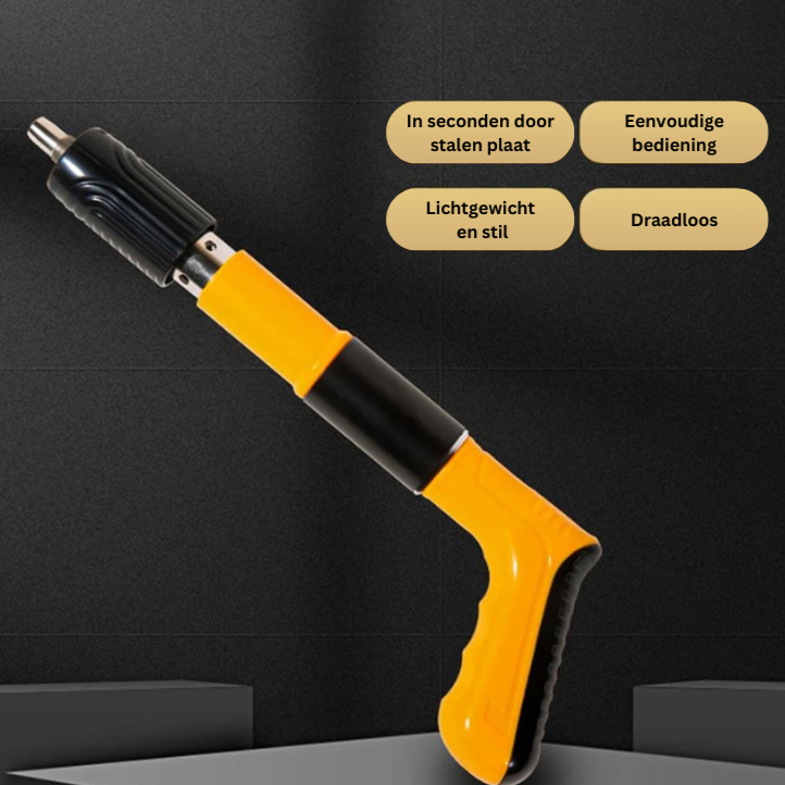 PowerNail Pro - Innovatief Hamerpistool voor Bouw en Renovatie - Krachtig en Precisiegericht