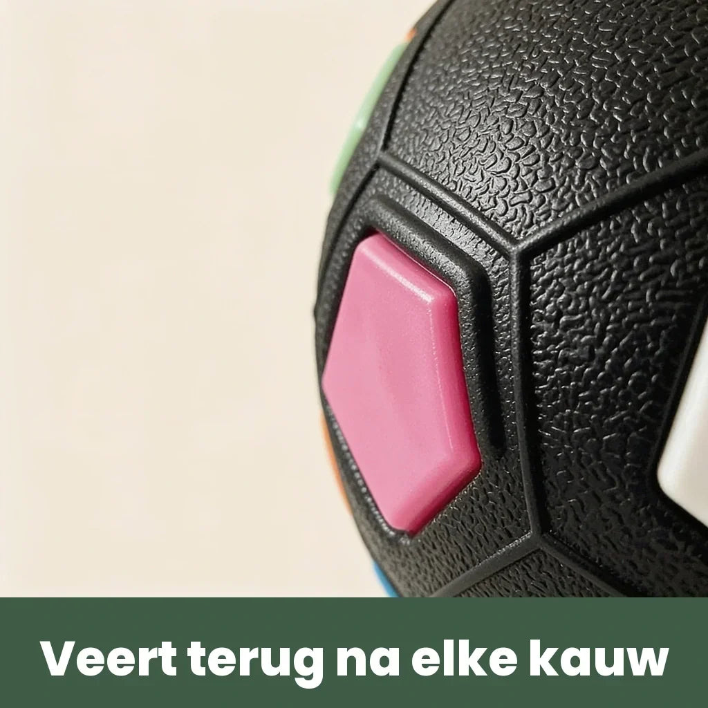Onverwoestbare hondenbal voor sterke kauwers