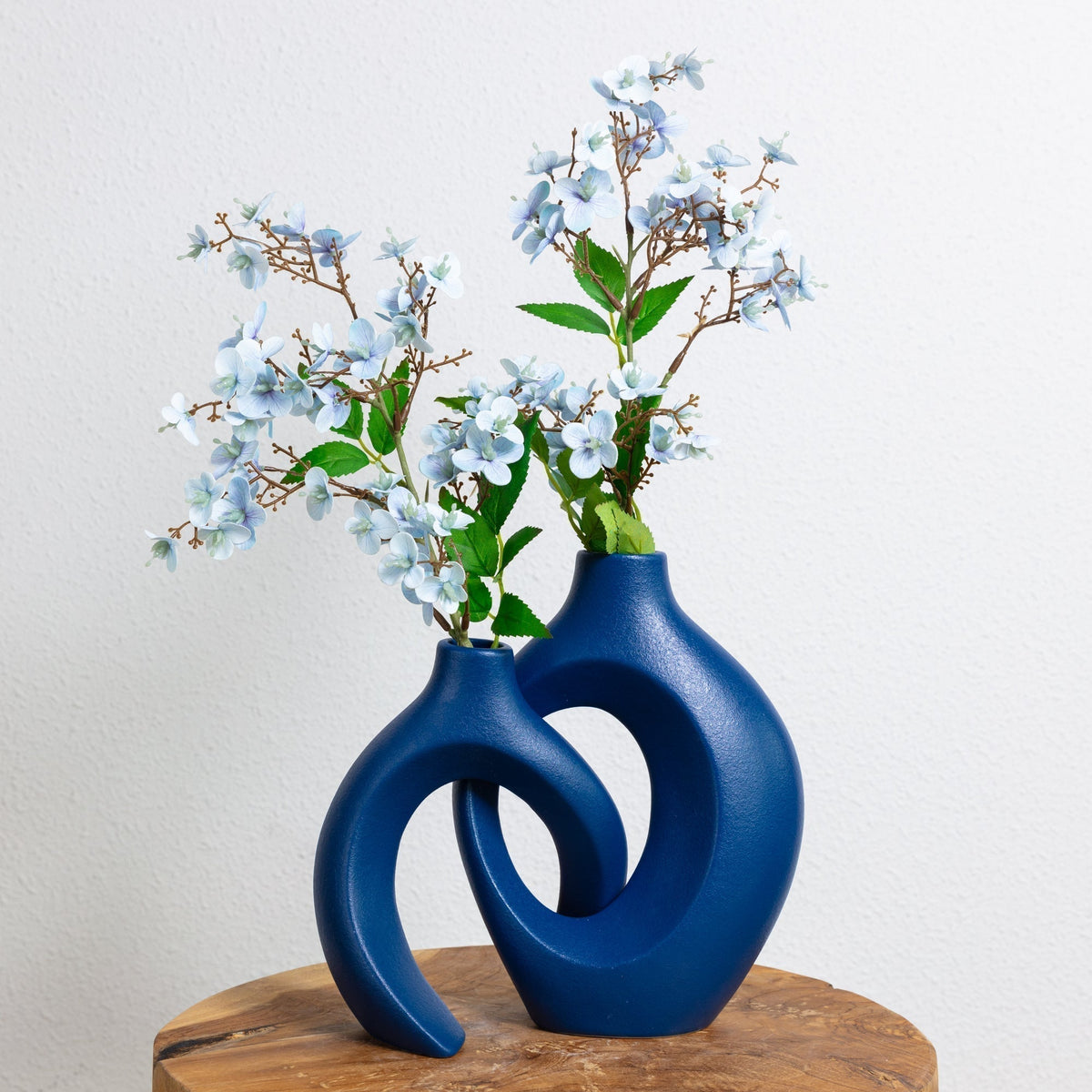 Gleora | Unieke Bloemenvaas - Gevlochten Design