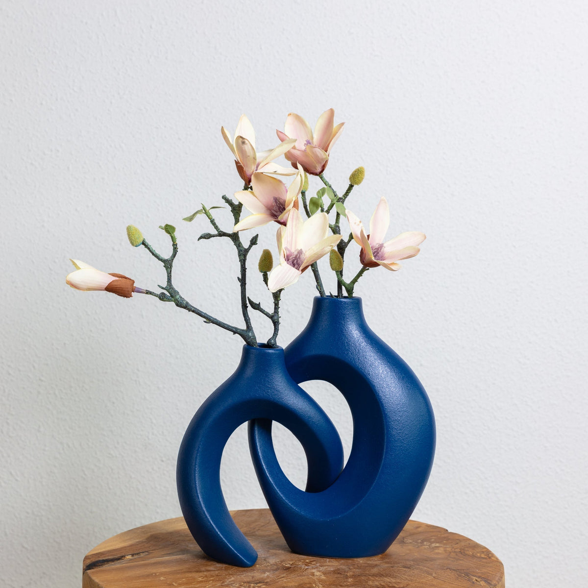 Gleora | Unieke Bloemenvaas - Gevlochten Design
