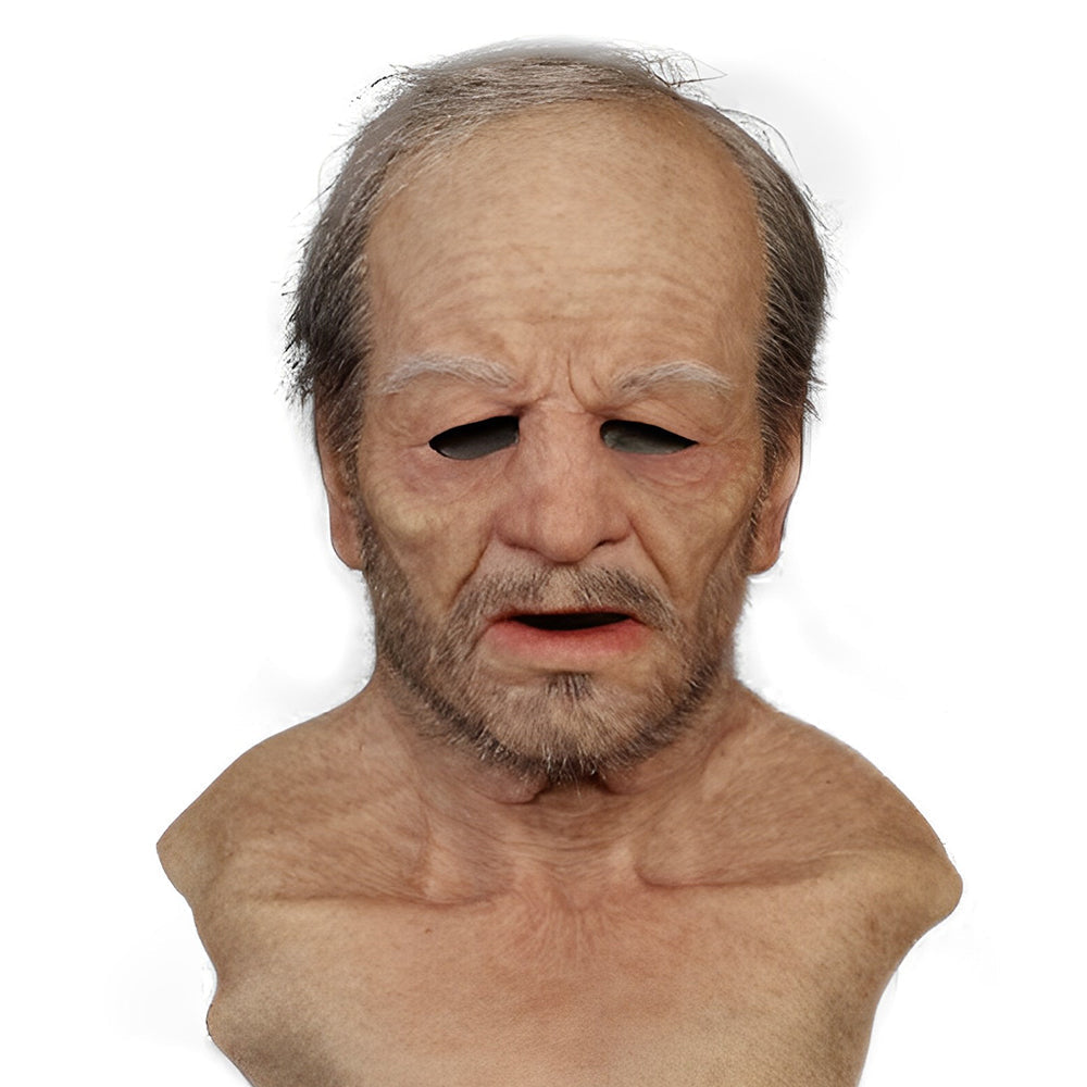 Realistisch uniseks gezichtsmasker voor cosplay en Halloween