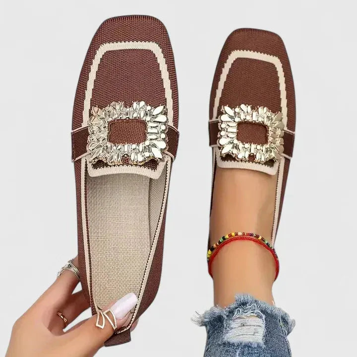 Valeria damesloafers met gesp
