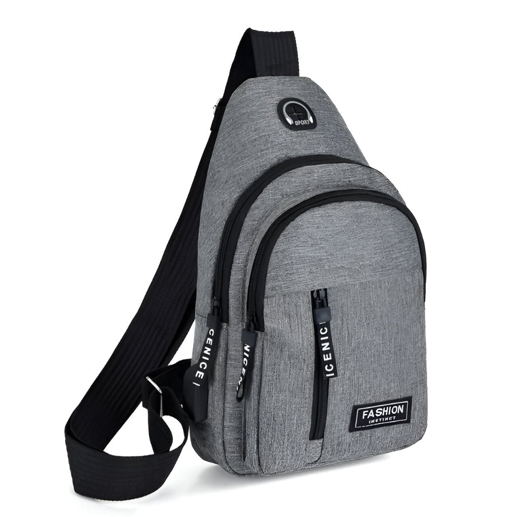 Compacte crossbody reistas, ultralicht
