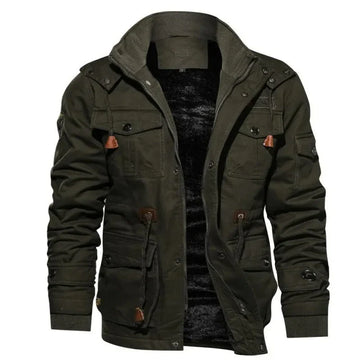 Heren Warme Winter Fleecejas - Jayden