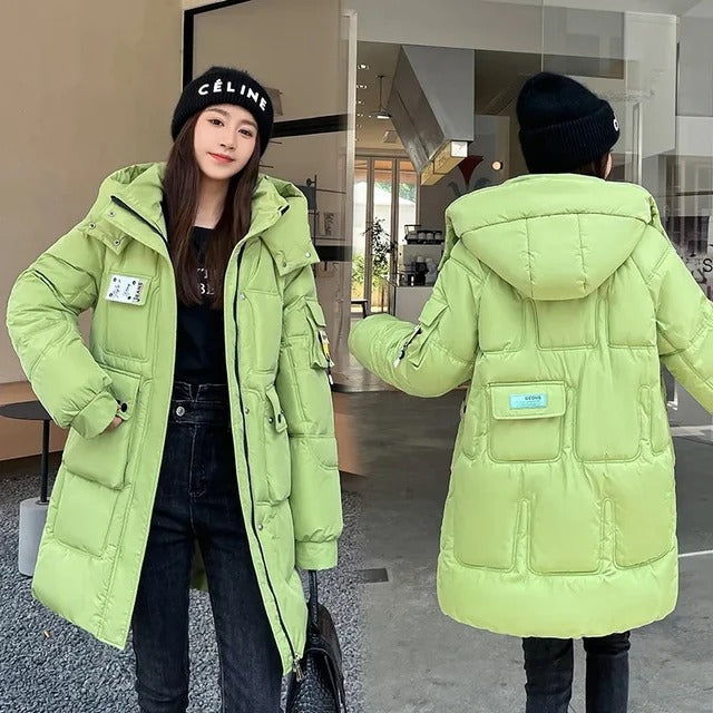 Comfortabel Parka Winterjas Met Capuchon - Lena