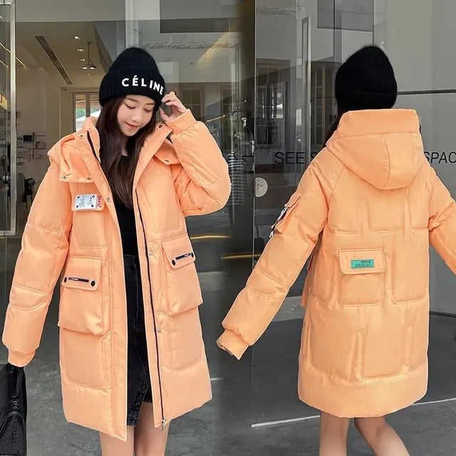 Comfortabel Parka Winterjas Met Capuchon - Lena